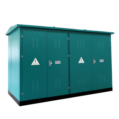 야외 3단계 컴팩트 패키지 트랜스포머 서브 스테이션 6.6KV 10KV 11KV 13.8KV