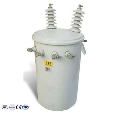 167kVA 250kVA 2400V ~ 480/277V 단相 ポール 탑재 트랜스포머 출력 전압