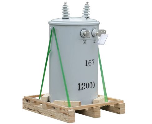 10kVA 500kVA 전력 분배 시스템용 실린더적 스톨 탑재 트랜스포머