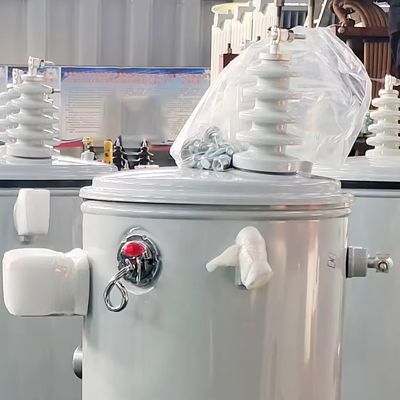 2 코일 번호 75kva 13.8kv 단일 단계 단계 다운 트랜스포머 패드 장착 트랜스포머