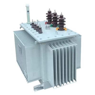 10 Kva 단일 단계 트랜스포머 기둥에 장착 된 기름 가득 찬 트랜스포머 13.2Kv 13.8Kv